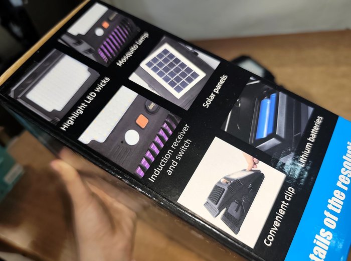 Lámpara solar recargable con repelente de insectos - imagen 5