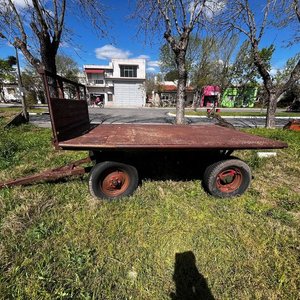 Carro de Arrastre de Metal con Tanque Grande - imagen 6