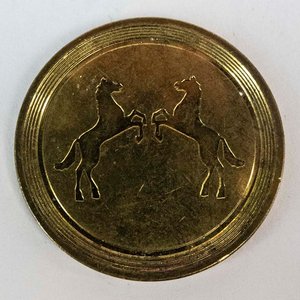 Ficha de Bronce "Bingo Caballito" - Coleccionable Argentino - imagen 2