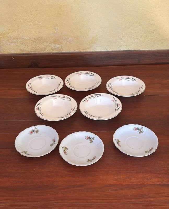 Platos de Cerámica Vintage 'Carlton' con Patrón Floral - imagen 3