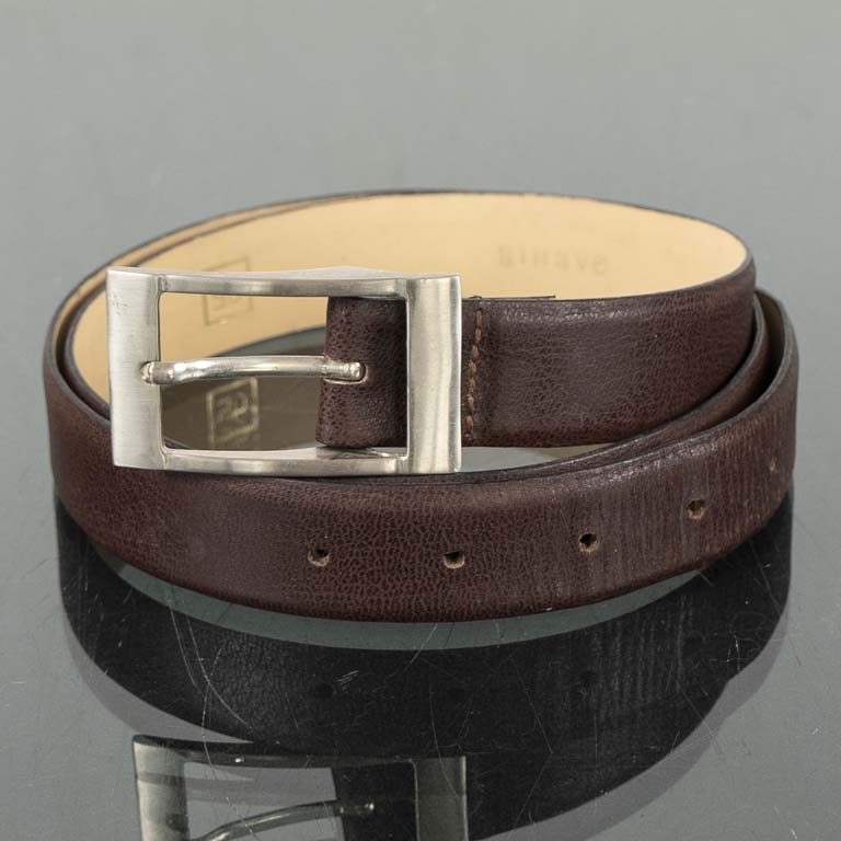 Cinturón de cuero Garnie, 95: Accesorio de moda