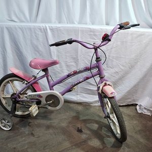 Bicicleta Infantil Caloi Rosa con Ruedas de Apoyo - imagen 3
