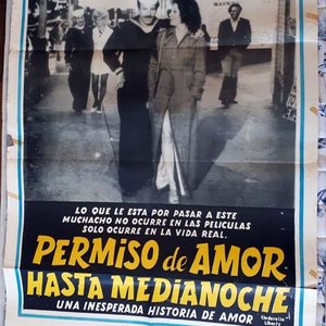 Lote anterior: Poster Original Cine "Permiso de Amor Hasta Medianoche" (1973) - James Caan
