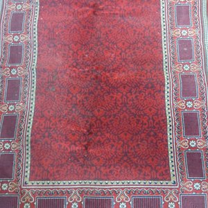 Alfombra Persa Sintética Roja 220x165 cm - imagen 3