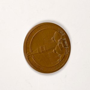 Moneda Siglo XIX Reino Unido Italia y Medalla Campanario San Marcos 1912 - imagen 4