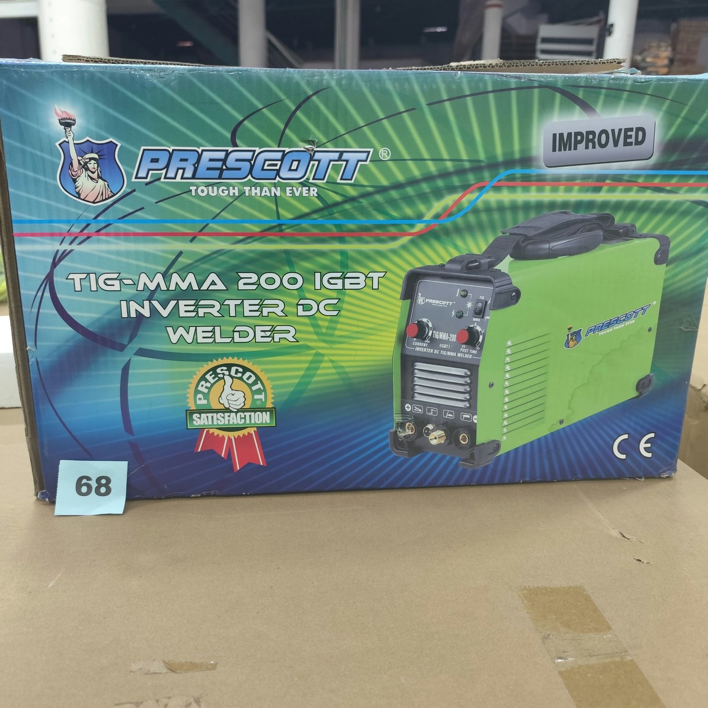 Soldadora Inverter Prescott MMA-145 IGBT Nueva