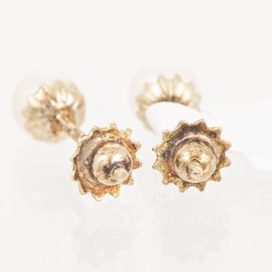 Par de Tornillos de Oro 18k con Perlas - imagen 2