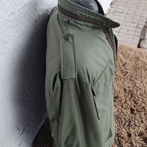 Campera Militar Alpha Industries M-65 Verde Talle Medium Forro Desmontable - imagen 8