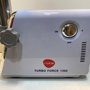 Picadora de Carne Eléctrica Rotel Turbo Force 1300 con Accesorios - imagen 6