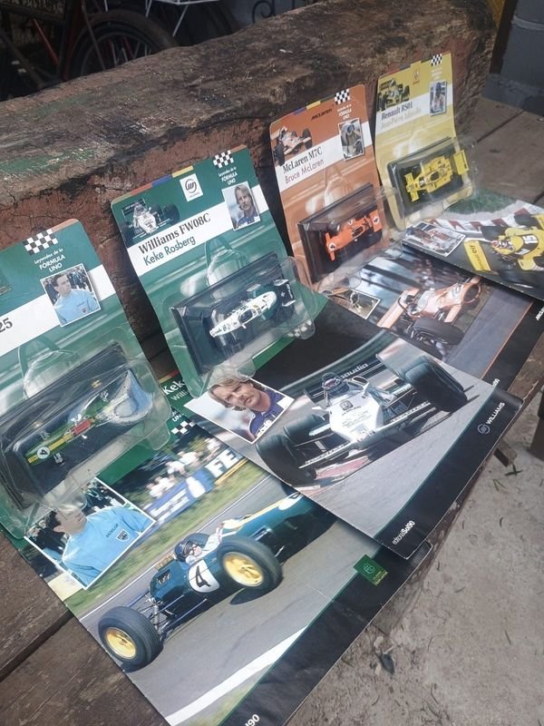 Colección Autos Fórmula 1 y Revistas: Williams, McLaren, Renault