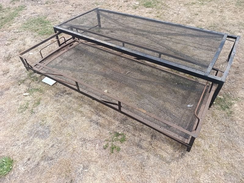 Cama Marinera de Metal con Diseño de Malla - imagen 2