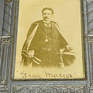 Postal Antigua "Fray Marcos" con Sello y Escritura - imagen 1