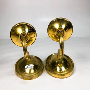 Par de Apliques de Bronce Vintage - imagen 3