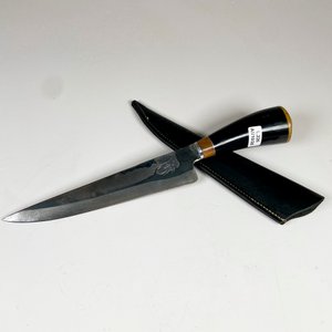 Cuchillo hoja de acero 21 cm, con vaina - imagen 2