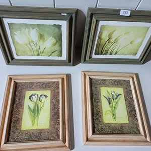 Lote anterior: Lote de 4 Cuadros Decorativos con Flores