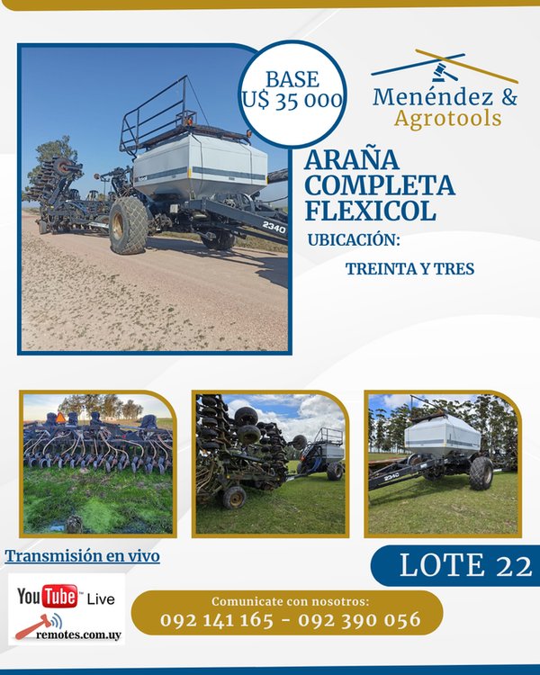 Sembradora Agrícola Flexicol 234D Completa