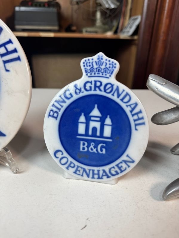 Placas de propaganda danesas en porcelana - imagen 3