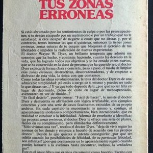 Tus Zonas Erróneas por Dr. Wayne W. Dyer - Libro de Autoayuda - imagen 2