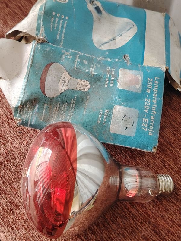 Lámpara Infrarroja Ilumarba 250W - 220V