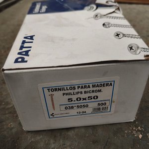 Caja de Tornillos para Madera Phillips Bicrom Patta 5.0x50 - imagen 3