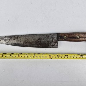 Cuchillo Tramontina Antiguo de Cocina con Mango de Madera - imagen 6