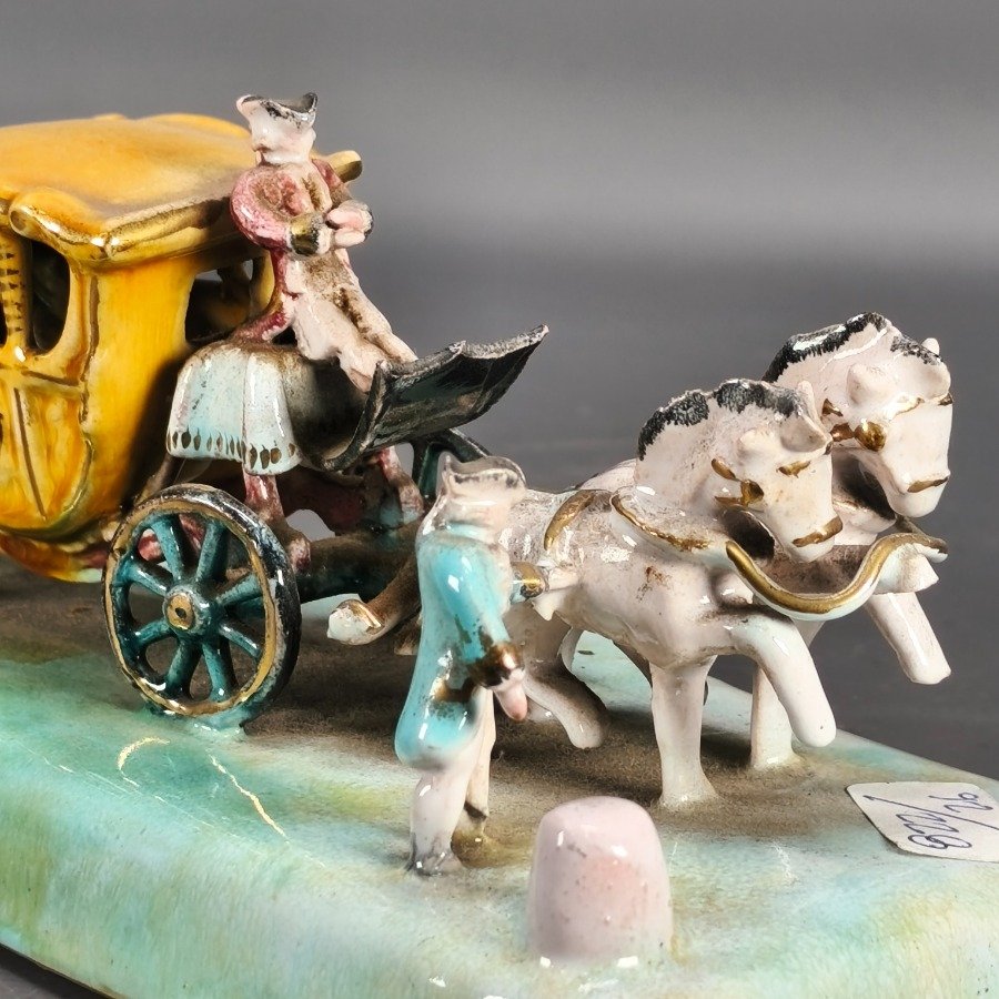 Figuras de Diligencia y Figuras Humanas Pintadas a Mano - imagen 5