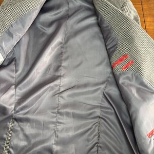Saco de vestir talle XL a cuadros - imagen 6