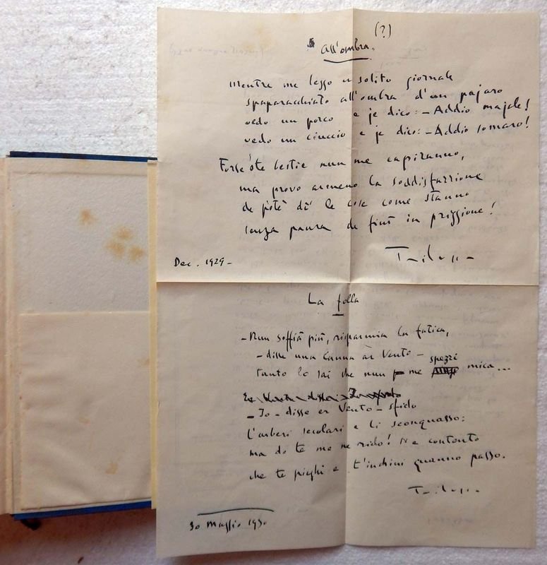 Libro de poesía Le Poesie de Trilussa, primera edición de 1951 - imagen 8