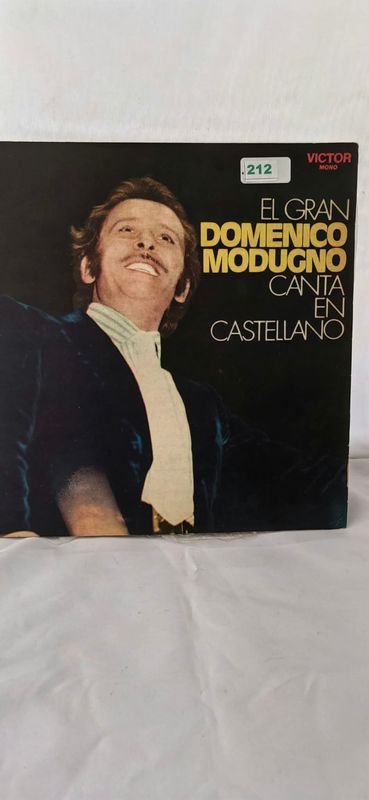 Disco de Vinilo "El Gran Domenico Modugno Canta en Castellano" - Victor Mono - imagen 1