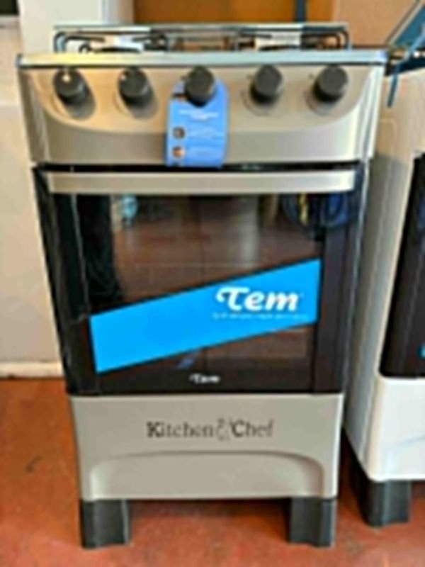 Cocina Tem 4 hornallas a gas garantía 1 año Modela Chef