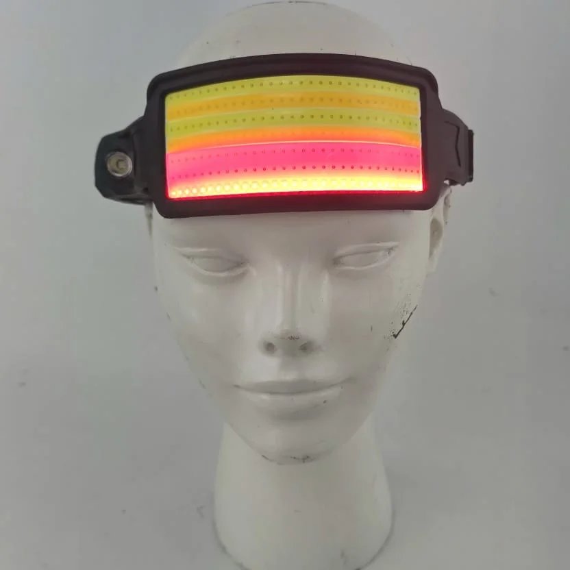 Linterna de cabeza recargable con sensor y baterías - imagen 5