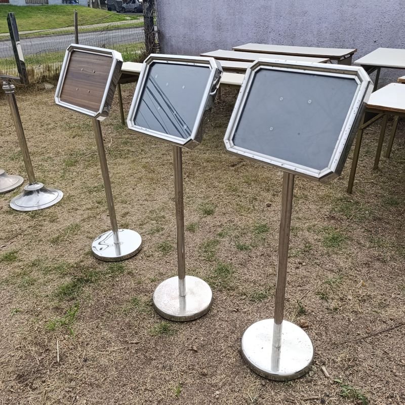 Porta Carteles de Pie Inclinados para Signos y Anuncios - imagen 2