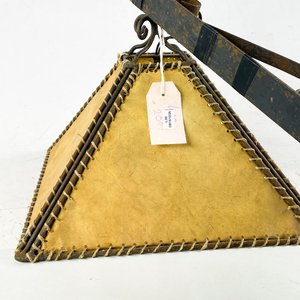 Colgante de Hierro Forjado y Lonja con Mensula Estilo Rústico - imagen 3