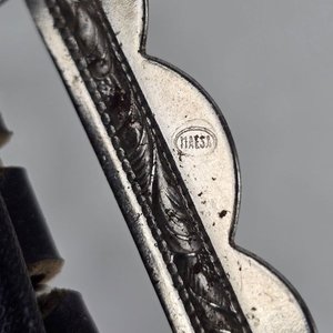 Cinto Gaucho de Cuero Negro con Hebilla Maesa - imagen 7