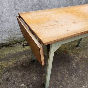 Mesa de Cocina Chica Plegable con Alas de Madera - imagen 6