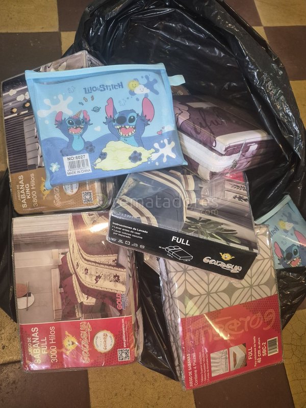 Juego de Sábanas "Lilo & Stitch" Full 3000 Hilos