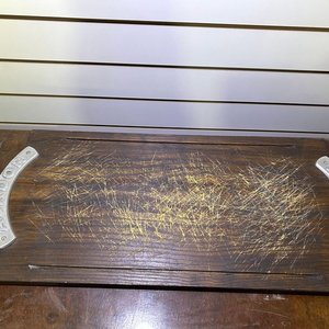 Tablas Rústicas de Madera para Asador con Inscripción "ASADOR" - imagen 4