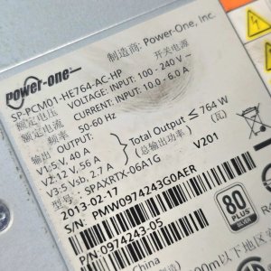 4 Fuentes de Alimentación HP 764W Funcionando - imagen 6