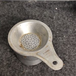 Azucarero Alfrisa Acero Inoxidable, Tarro Grande Cocina y Colador Té Royal - imagen 7