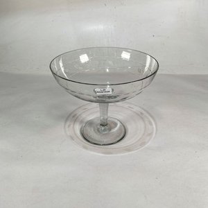 Centro de Mesa de Cristal Hialino con Grabados - imagen 3