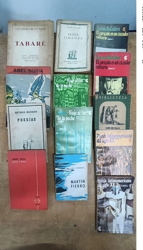 13 Libros de Autores Reconocidos: Zorrilla de San Martín, Rubén Darío, Céline y más