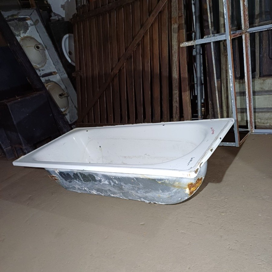 Bañera de chapa esmaltada para decorar el hogar - imagen 2