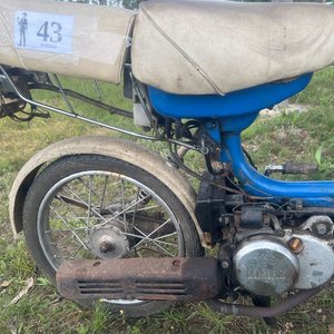 Ciclomotor Liming Azul con Canasto y Asiento Blanco - imagen 8