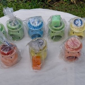 Lote siguiente: Set de 8 Hornitos y Velas Aromáticas Decorativas