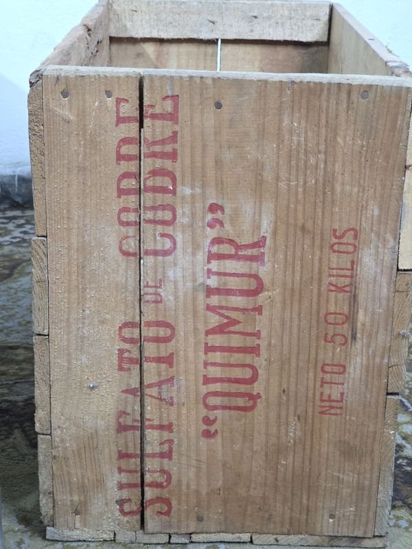 Tres antiguos cajones de madera con inscripciones - imagen 6