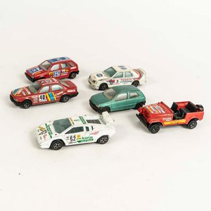 6 autos colección Burago escala 1/43 - imagen 2