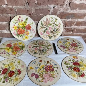 Juego de 6 Sitiales Decorativos con Diseño Floral - imagen 4