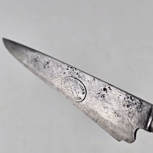 Cuchillo Criollo Guazubirá con Mango de Cuerno y Hoja Solingen - imagen 3
