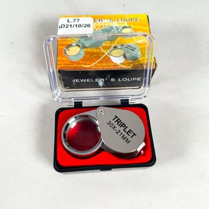 Lupa de Joyero Triplet 30x-21mm con Estuche - imagen 2