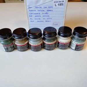 Set de 6 Pinturas Model Master para Aviones, Colores Variados - imagen 1